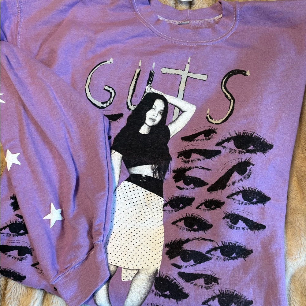 Urban Outfitters Purple Graphic Sweatshirt